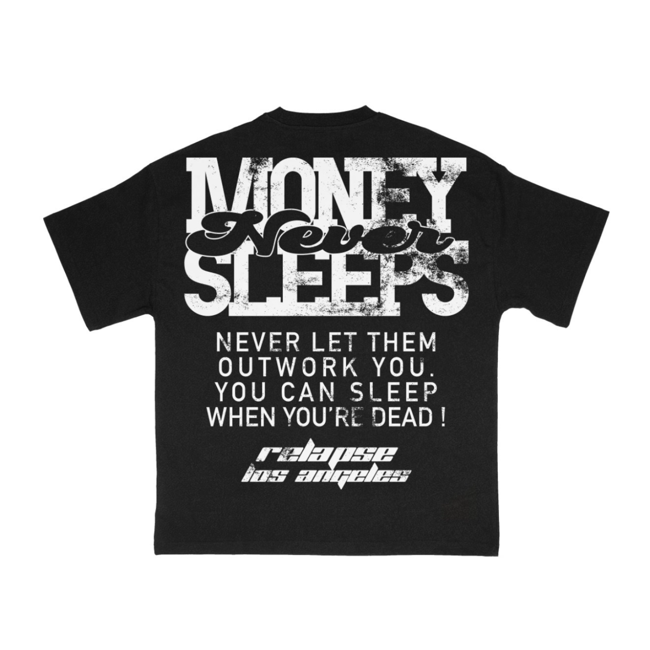 Money Never Sleeps Tee
